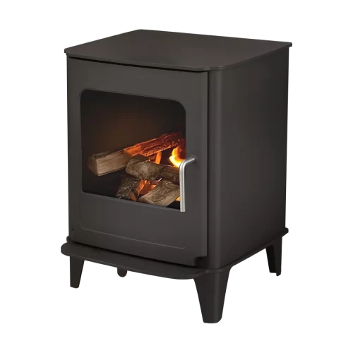 Morso Ø4 Bio Stove Portable Steel Fireplace Plain Sides